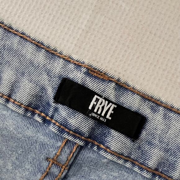 Frye High Rise Jeans Light Wash Women Size 16 - Picture 7 of 9